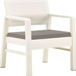 Bistro- & Balkonsets-vidaXL - Tuinset - Wit - Kunststof