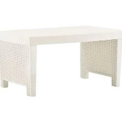 Bistro- & Balkonsets-vidaXL - Tuinset - Wit - Kunststof