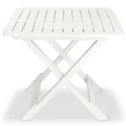Bistro- & Balkonsets-vidaXL - Tuinset - Wit - Kunststof