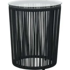 Bistro- & Balkonsets-vidaXL - Tuinset - Zwart - Polyetheen