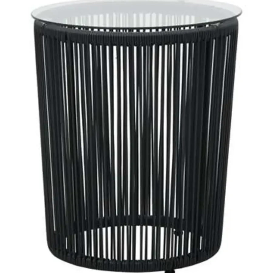 Bistro- & Balkonsets-vidaXL - Tuinset - Zwart - Polyetheen