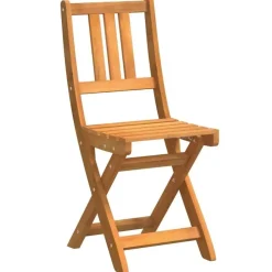 vidaXL - Tuinstoel - Bruin - Massief acaciahout - 36 x 46 x 86cm