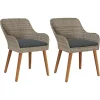 vidaXL - Tuinstoel - Zwart - Poly rattan - 55 x 62.5 x 82cm