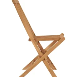 vidaXL - Tuinstoelen - Bruin - Hout - 2 stuks - Inklapbaar