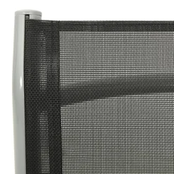 vidaXL - Tuinstoelen - Zilverkleurig - Aluminium - 2 stuks - Verstelbaar