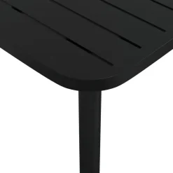 Tuintafels-vidaXL - Tuintafel - Antraciet - Staal - 80 x 80 x 71 cm