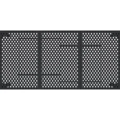 vidaXL - Tuintafel - Antraciet - Staal - 165 x 80 x 72 cm