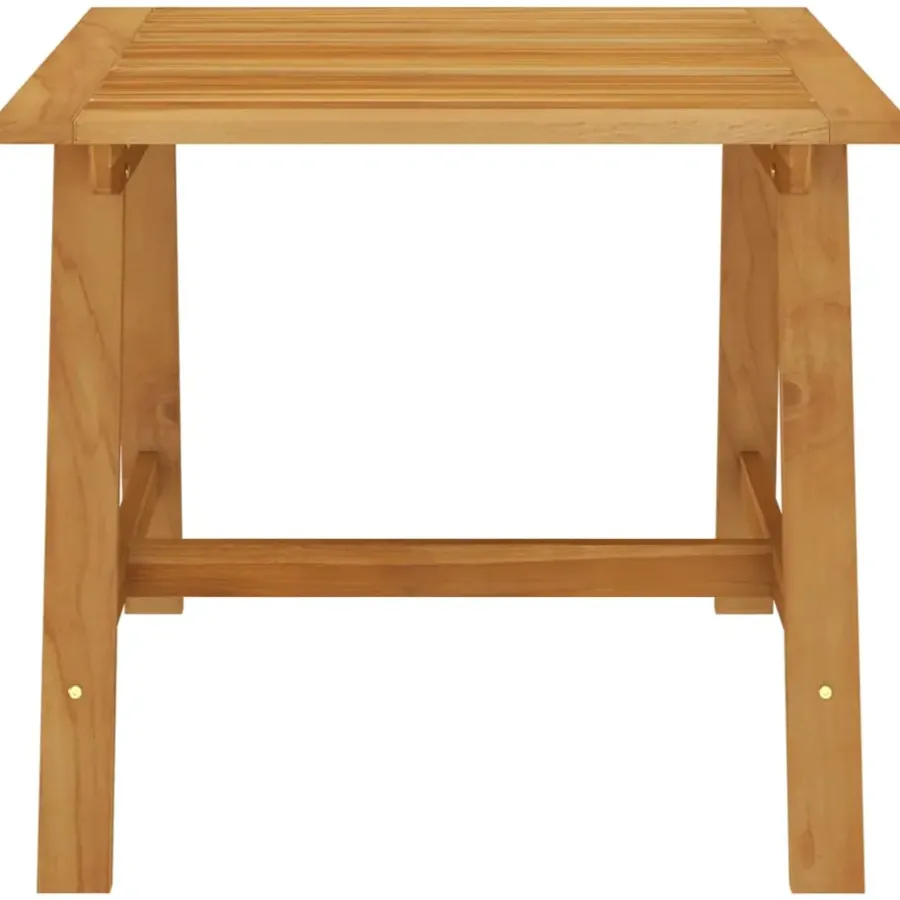 vidaXL - Tuintafel - Bruin - Acaciahout - 88 x 88 x 74 cm