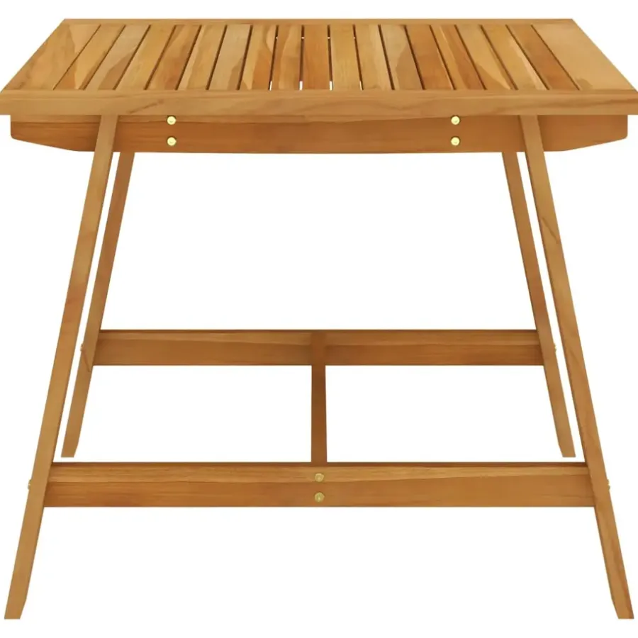 vidaXL - Tuintafel - Bruin - Acaciahout - 88 x 88 x 74 cm