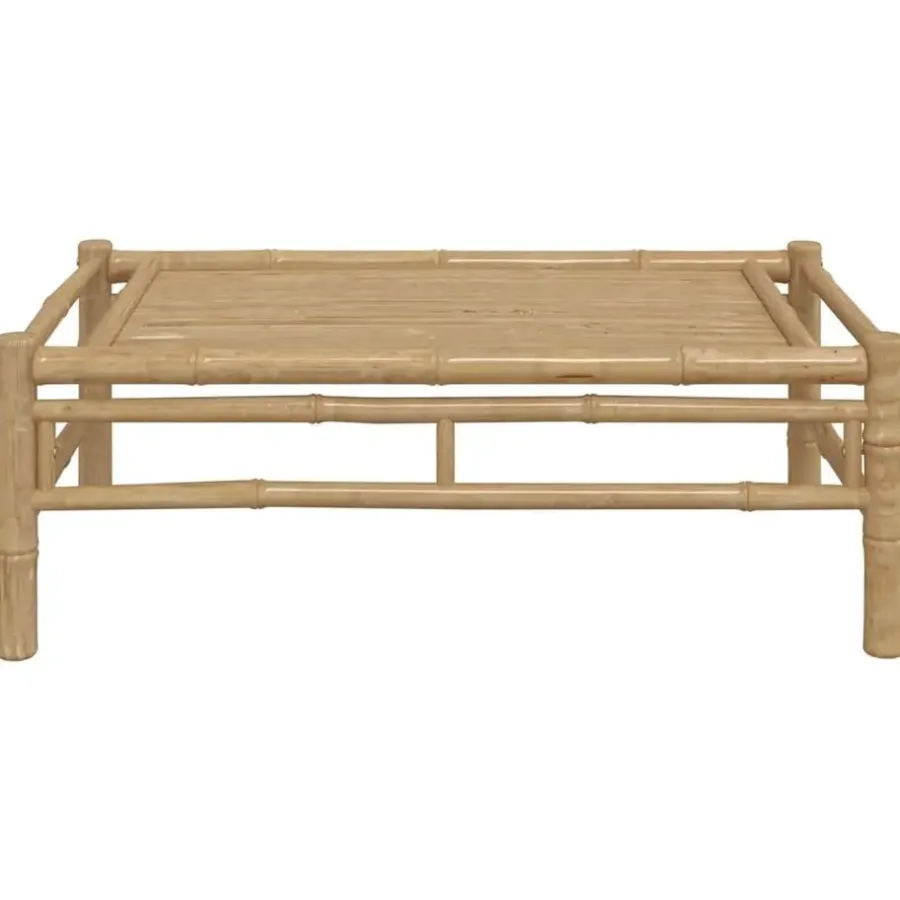 Tuintafels-vidaXL - Tuintafel - Bruin - Bamboe - 100 x 55 x 33 cm