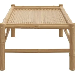 Tuintafels-vidaXL - Tuintafel - Bruin - Bamboe - 100 x 55 x 33 cm