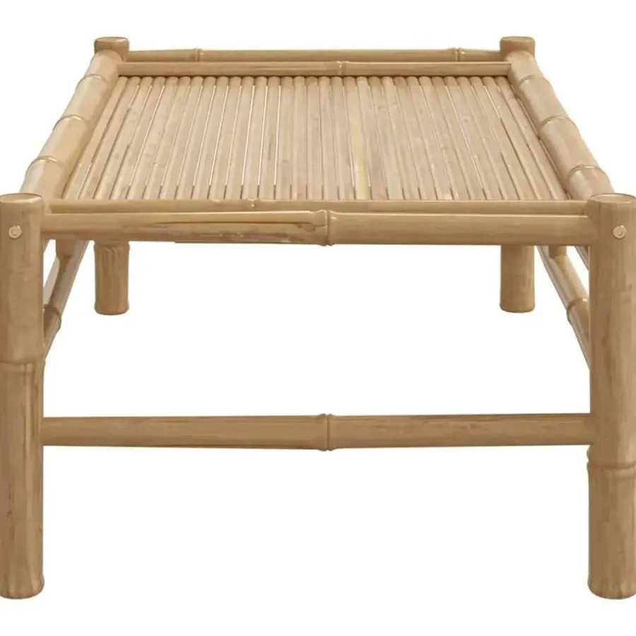 Tuintafels-vidaXL - Tuintafel - Bruin - Bamboe - 100 x 55 x 33 cm