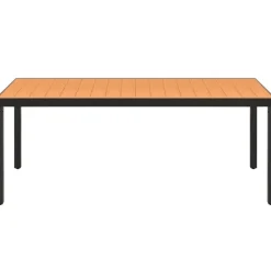 vidaXL - Tuintafel - Bruin - WPC - 185 x 90 cm