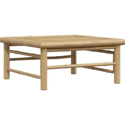 vidaXL - Tuintafel - Bruin - Bamboe