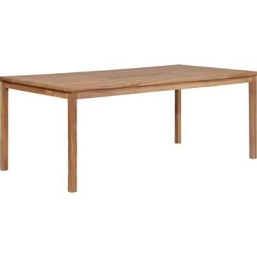 Tuintafels-vidaXL - Tuintafel - Bruin - Hout - 200 x 100 x 77 cm