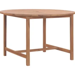Tuintafels-vidaXL - Tuintafel - Bruin - Hout