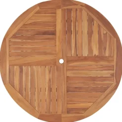 Tuintafels-vidaXL - Tuintafel - Bruin - Hout