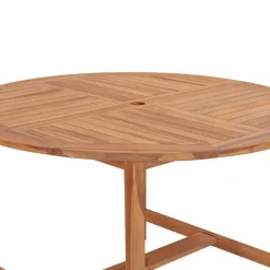 Tuintafels-vidaXL - Tuintafel - Bruin - Hout