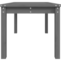 vidaXL - Tuintafel - Grijs - Massief grenenhout - 82.5 x 50.5 x 45 cm