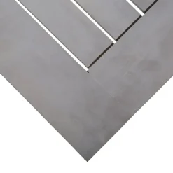 vidaXL - Tuintafel - Grijs - Massief acaciahout - 200 x 100 x 75 cm
