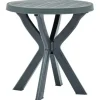 vidaXL - Tuintafel - Groen - Kunststof