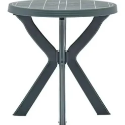 vidaXL - Tuintafel - Groen - Kunststof