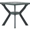 vidaXL - Tuintafel - Groen - Kunststof