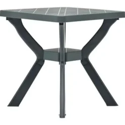 vidaXL - Tuintafel - Groen - Kunststof