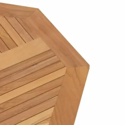 Tuintafels-vidaXL - Tuintafel inklapbaar - Bruin - Massief teakhout - 110x110x75 cm