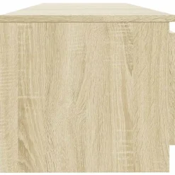 vidaXL - Tv-kast - Bruin - Bewerkt hout - 140 x 40 x 36 cm