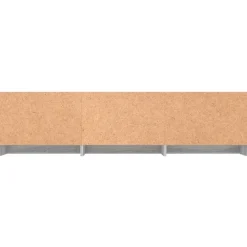 Tv Meubels-vidaXL - Tv-kast - Grijs - Bewerkt hout
