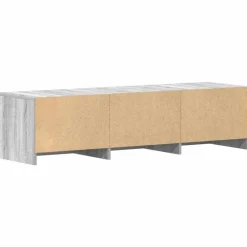 Tv Meubels-vidaXL - Tv-kast - Grijs - Bewerkt hout