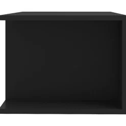 Tv Meubels-vidaXL - Tv-kast - Zwart - Bewerkt hout