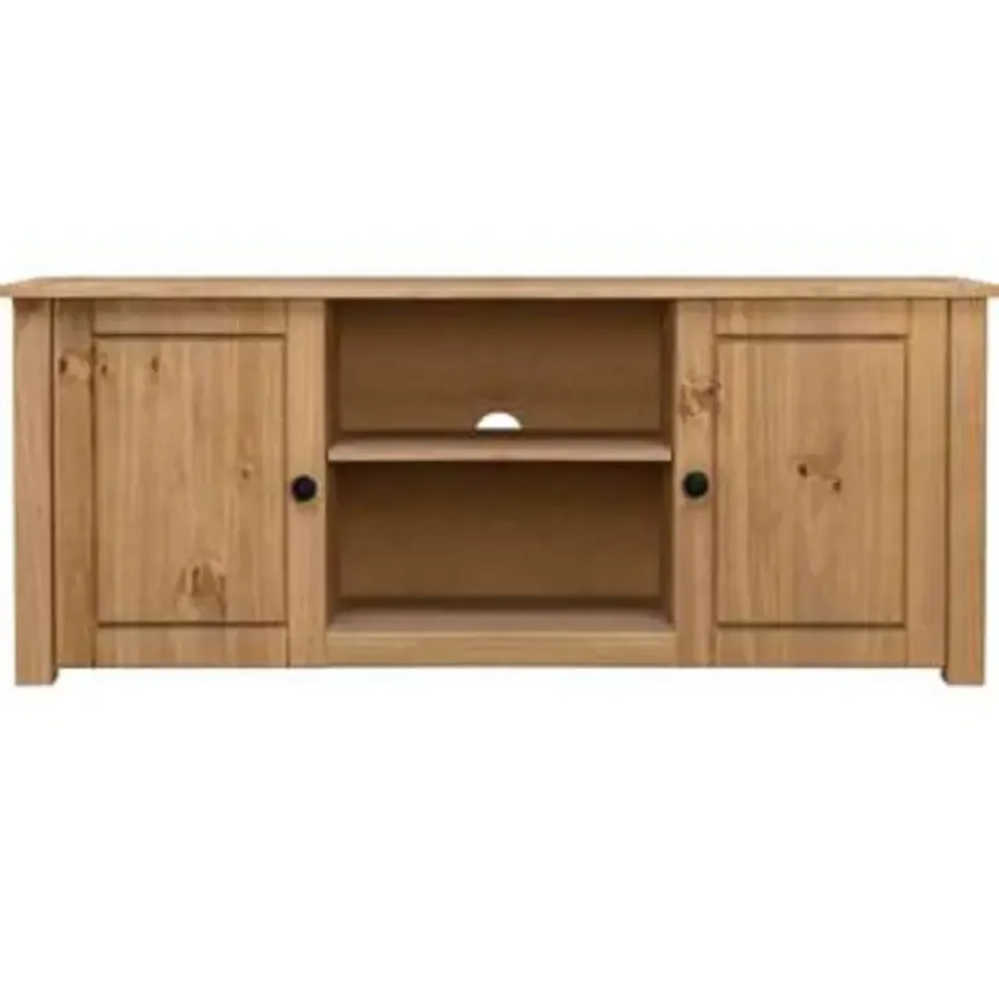 Tv Meubels-vidaXL - Tv-meubel - Bruin - Grenenhout