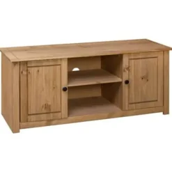 Tv Meubels-vidaXL - Tv-meubel - Bruin - Grenenhout