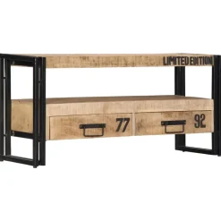 vidaXL - Tv-meubel - Bruin - Hout