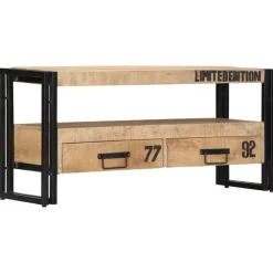 vidaXL - Tv-meubel - Bruin - Hout
