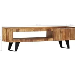 Tv Meubels-vidaXL - Tv-meubel - Bruin - Hout