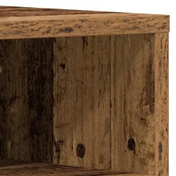 Tv Meubels-vidaXL - TV-meubel 3 vakken 3 deuren - Oud hout - Hout - 150x30x44.5 cm