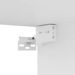 vidaXL - Tv-meubel - Wit - Bewerkt hout