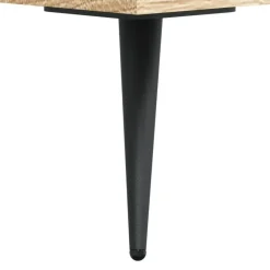 Tv Meubels-vidaXL - TV-meubel met 3 deuren en 3 vakken - Sonoma eiken - 150x30x44.5 cm