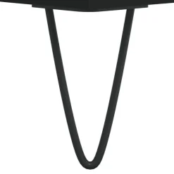 Tv Meubels-vidaXL - TV-meubel met 2 lades en 2 vakken - Zwart - Hout - 80x36x50 cm