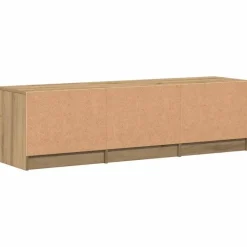 vidaXL - TV-meubel met 1 lade en 2 deuren - Artisanaal eiken - 140x35x40 cm