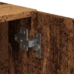vidaXL - TV-meubel met 2 vakken 4 deuren - Oud hout - 180x31.5x40 cm