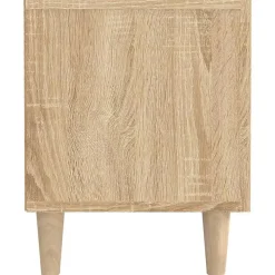 vidaXL - TV-meubel met deuren - Sonoma eiken - Hout -180x31.5x40 cm