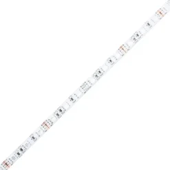 vidaXL - TV-meubel met LED en 3 deuren - Artisanaal eiken - 160x35x40 cm