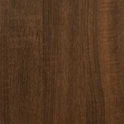 Tv Meubels-vidaXL - Tv-wandmeubel - Bruin eikenkleur - Bewerkt hout - 100 x 30 x 30 cm