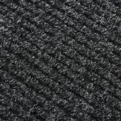 Deurmatten-vidaXL - Vloerkleed - Antraciet - Polypropyleen - 100 x 200 cm