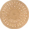 vidaXL - Vloerkleed - Beige - Jute - 240 cm