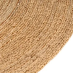 vidaXL - Vloerkleed - Beige - Jute - 240 cm